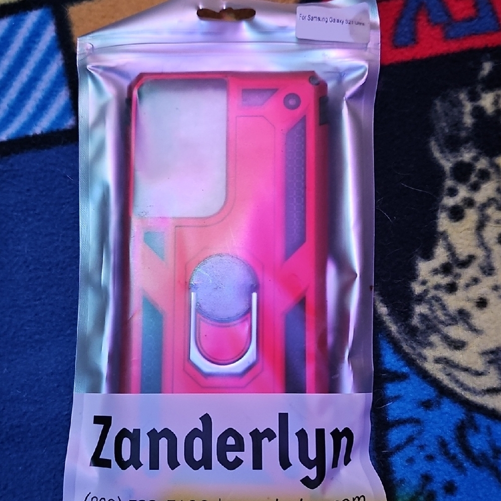 Cherry Red Samsung Galaxy 21 Ultra Case